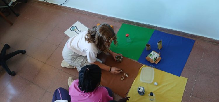 Acción simbólica del Medioambiente, CEIP San Miguel