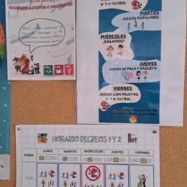 Recreos activos, CEIP Pierres Vedel