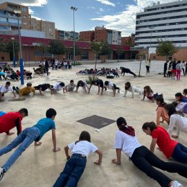 Entrenando a mis compis de Infantil y Primaria, CPI Zaragoza Sur