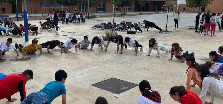 Entrenando a mis compis de Infantil y Primaria, CPI Zaragoza Sur