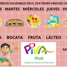 Almuerzo saludable, CEIP Pedro Sánchez Ciruelo