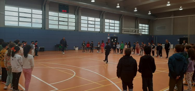 Fútbol sala en el CEIP Río Ebro