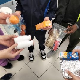 Almuerzo saludable en el CEIP San Braulio