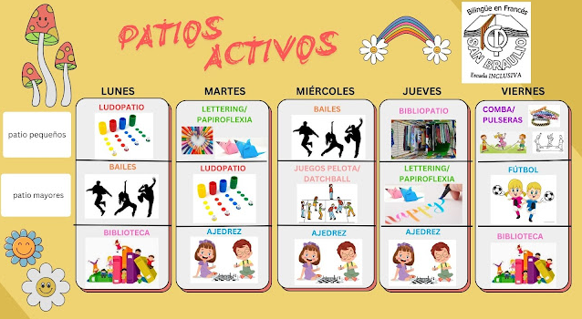 Recreos activos en el CEIP San Braulio
