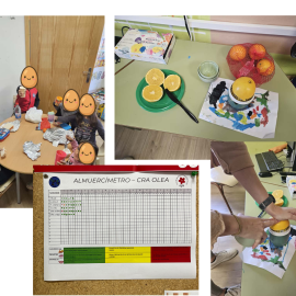 Almuercímetro del CRA Olea