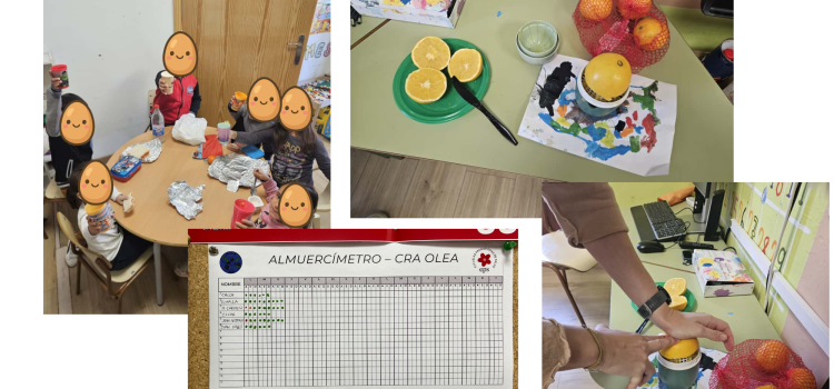 Almuercímetro del CRA Olea