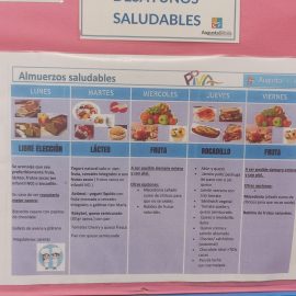Almuerzo saludable en el CEIP Augusta Bílbilis