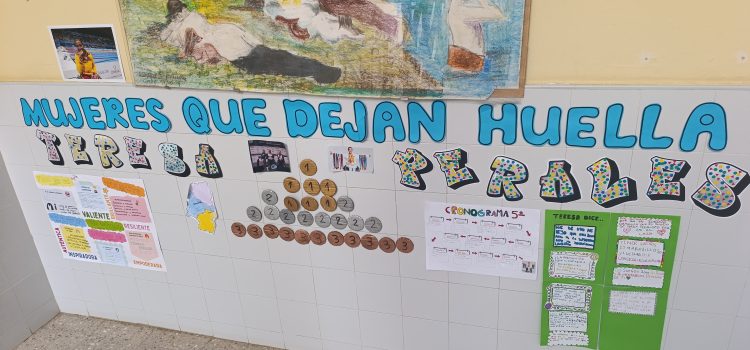 Mujeres que dejan huella, CEIP Luis Turón