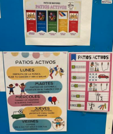 Recreos activos, CEIP San Braulio