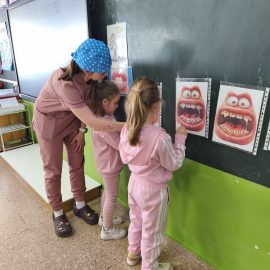 Higiene bucodental, CEIP Mamés Esperabé