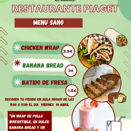 Almuerzo saludable, CEE Jean Piaget